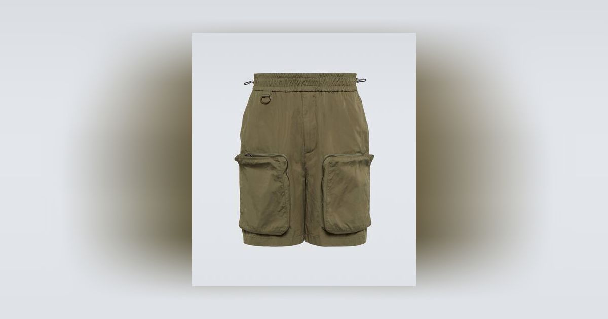 Homme Vêtements Shorts Shorts fluides/cargo Short cargo à motif camouflage Dolce & Gabbana pour homme en coloris Vert 