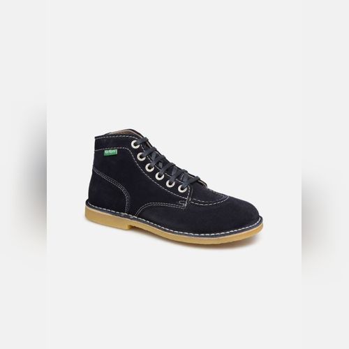 Bottines Kickers Fille So Windy - Chaussures Enfant Cuir Avec Doublure Chaude
