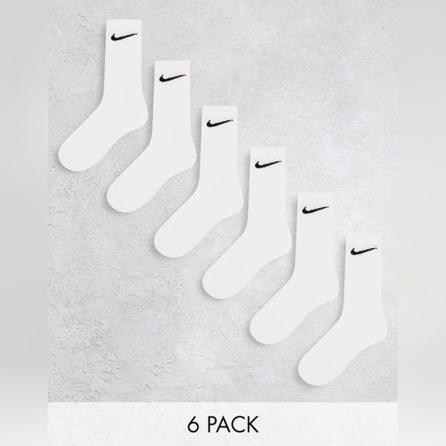 Nike Performance EVERYDAY CUSH CREW 3 PACK - Chaussettes de sport -  white/black/blanc 