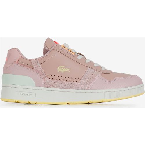 Bonnet femme Lacoste Côtelée Rose - ZESHOES