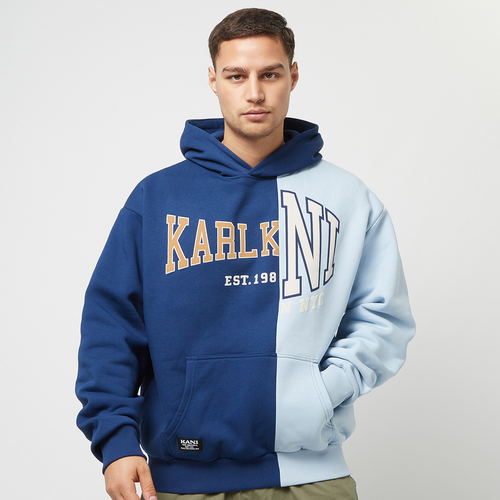 Karl Kani Chest Signature Oversized Washed Heavy Sweat Wolf Full Zip Jacket  blue Camisolas com zip online at SNIPES