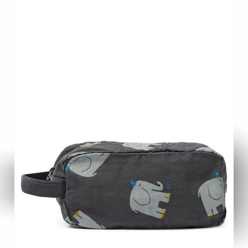 TROUSSE DE VOYAGE NOIR - Avec Crochet-Mencorner en toile