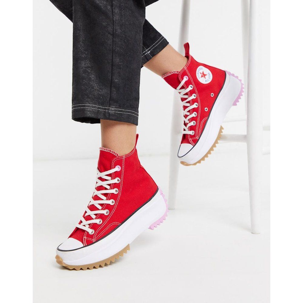 basket converse rouge